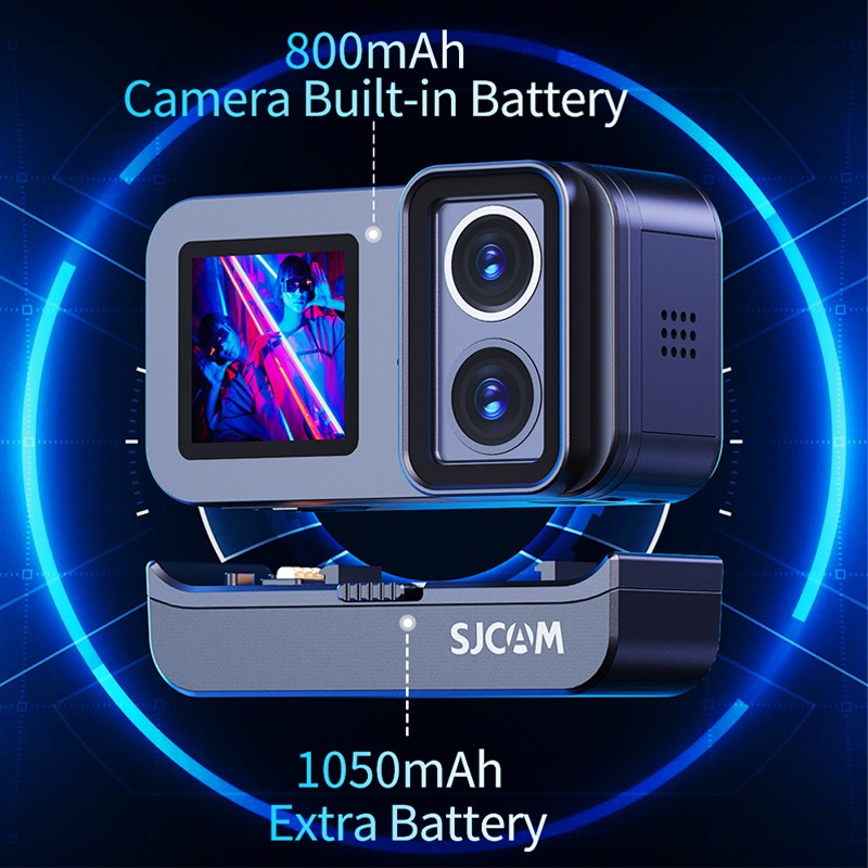 SJCAM SJ20 Dual Lens 4K 30FPS Night Video 40M Waterproof Action Camera