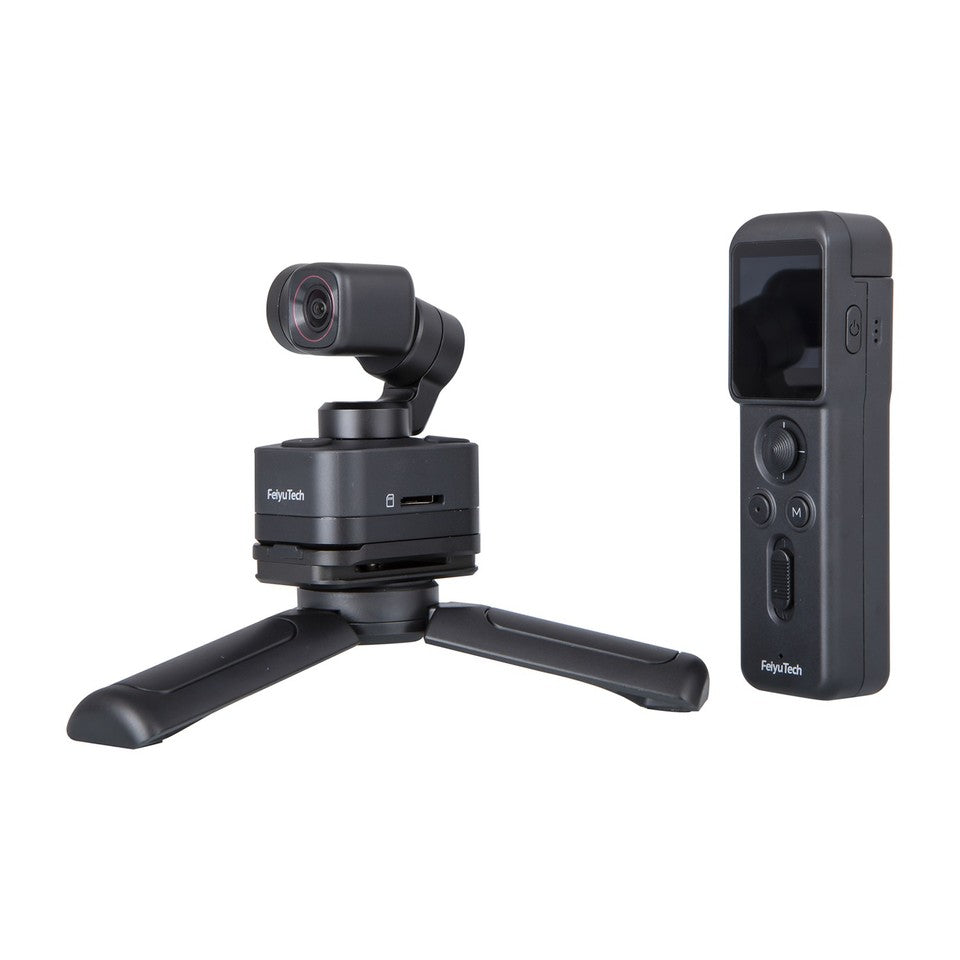 Feiyu Pocket 3 Camera | 3-Axis Stabilization | 12MP CMOS | 4K60 UHD Action Cam