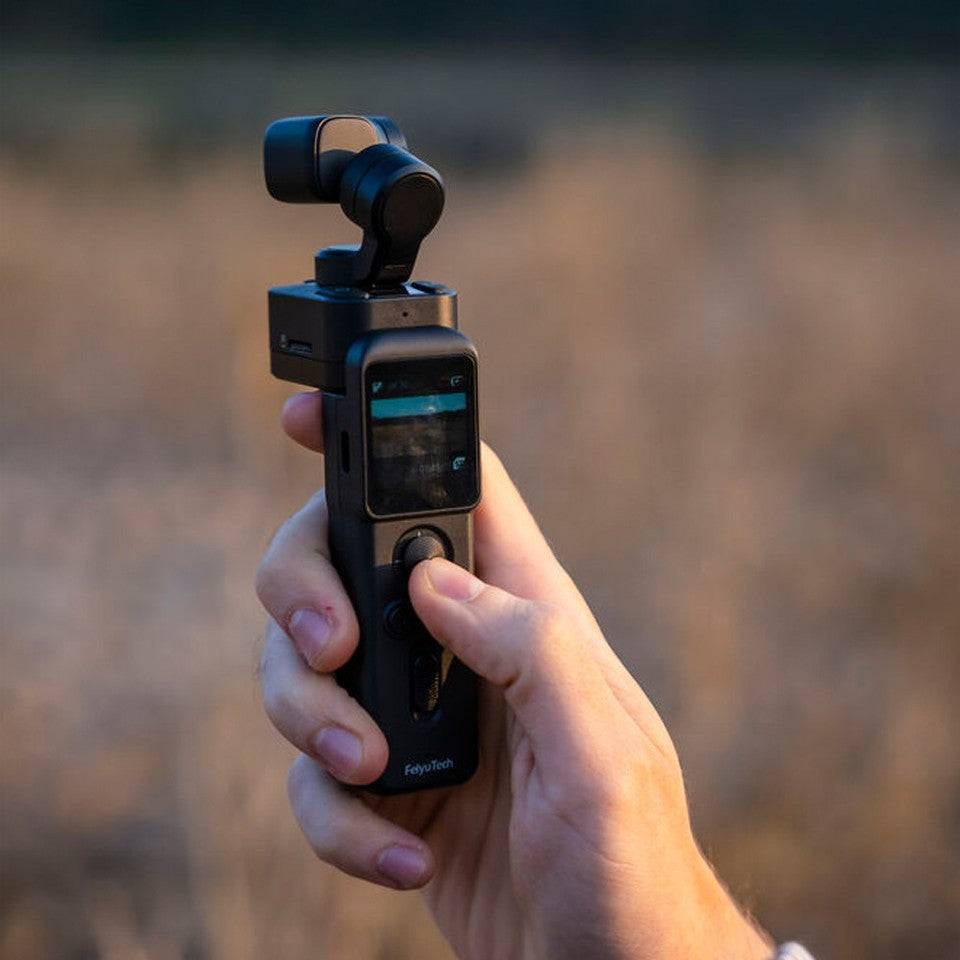 Feiyu Pocket 3 Camera | 3-Axis Stabilization | 12MP CMOS | 4K60 UHD Action Cam